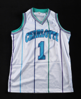Muggsy Bogues Signed Jersey (CX By Steiner) at PristineAuction.com