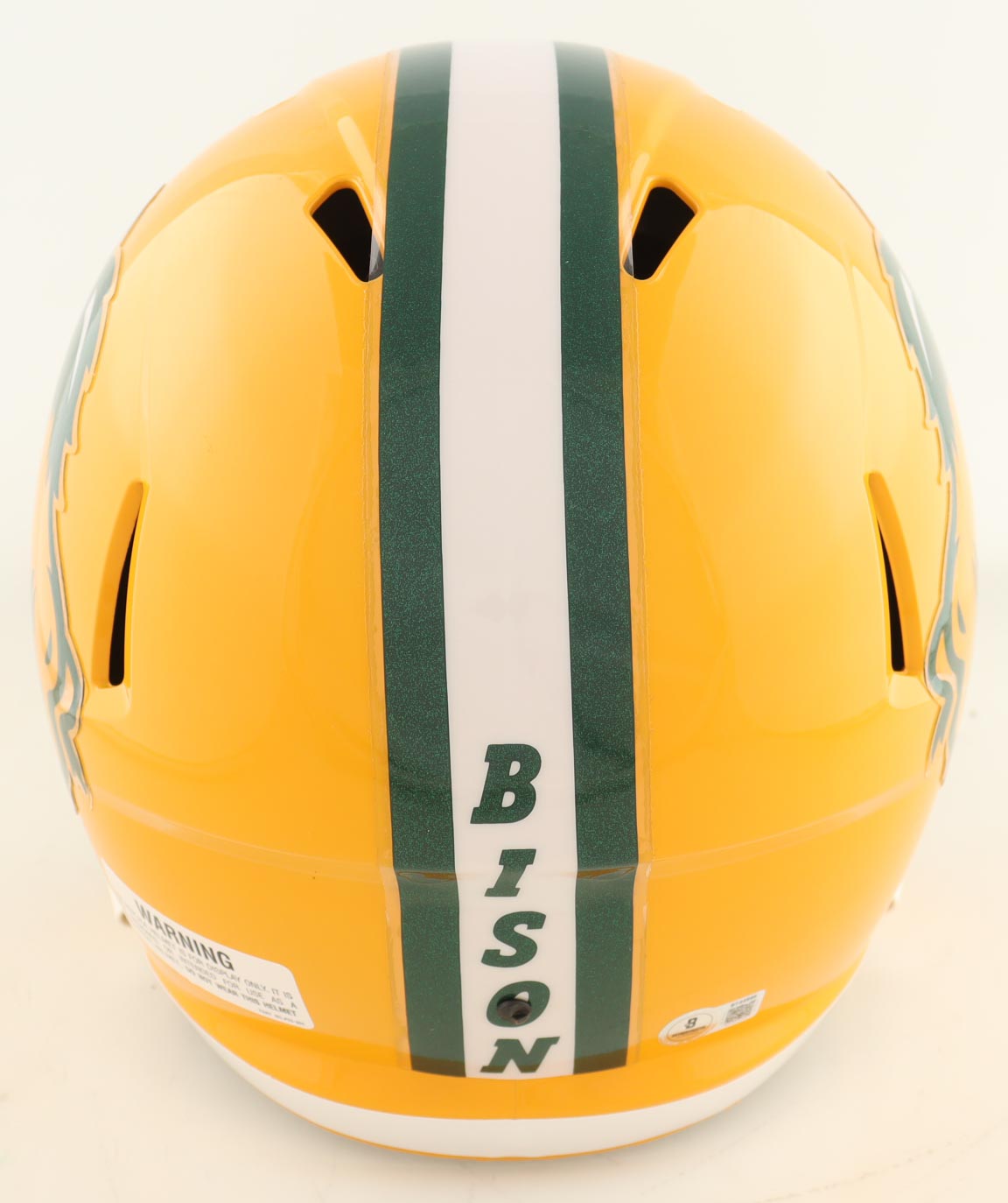 Trey Lance Signed North Dakota State Bison Full-Size Speed Helmet (Beckett) at PristineAuction.com Trey Lance Signed North Dakota State Bison Full-Size Speed Helmet (Beckett) at PristineAuction.com