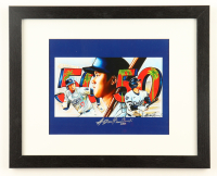 "Shohei Ohtani" LE Dodgers Custom Framed Lithograph Print Display Signed by Anthony Douglas (Douglas) at PristineAuction.com