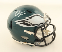 Quinyon Mitchell Signed Eagles Speed Mini Helmet (JSA) at PristineAuction.com