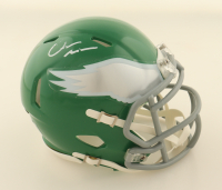 Quinyon Mitchell Signed Eagles Speed Mini Helmet (JSA) at PristineAuction.com