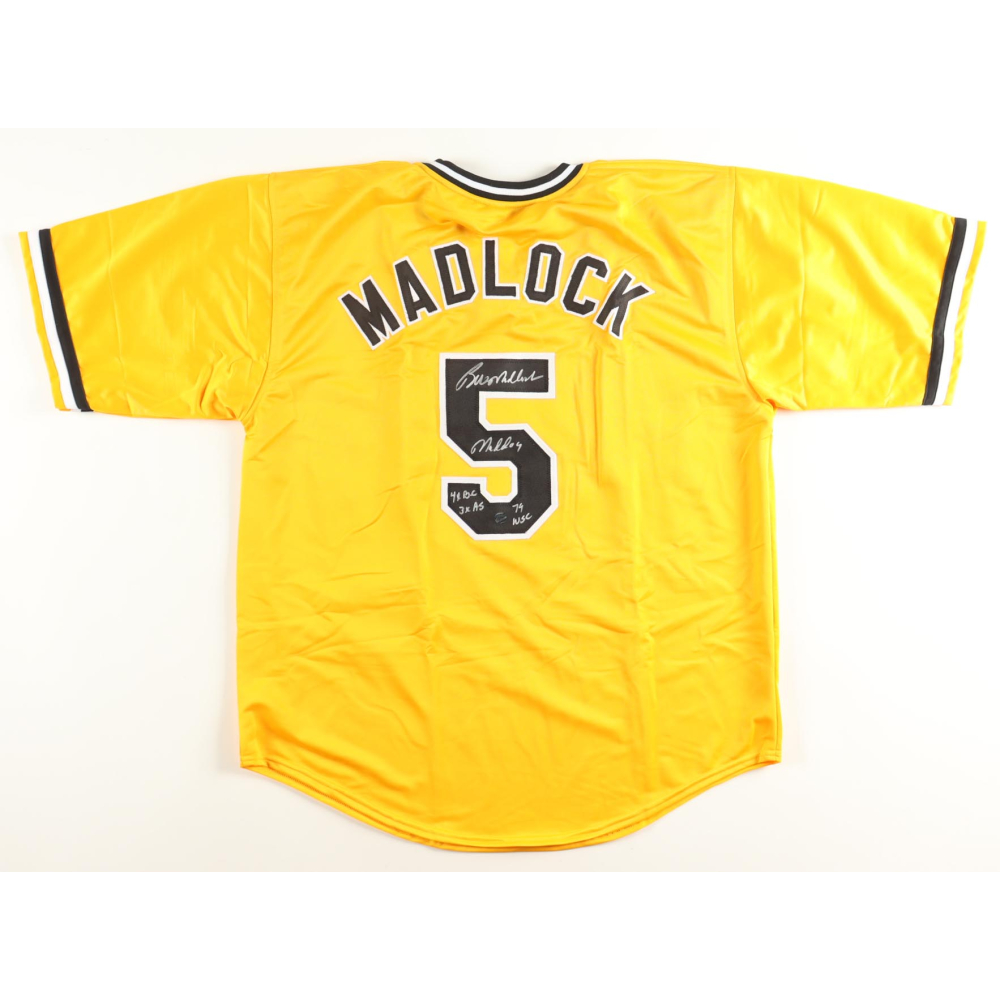 Bill Madlock Signed Jersey Inscribed "4x B.C.", "3x AS" & "79 WSC" (AWM) at PristineAuction.com