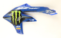 Race Used Bike Side Shroud Signed by (3) with Max Anstie, Cole Davies & Michael Mosiman | Star Racing Exclusive Auction (PA COA) at PristineAuction.com