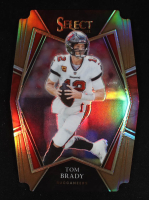 Tom Brady 2021 Select Prizm Copper Die Cut #101 #188/199 at PristineAuction.com
