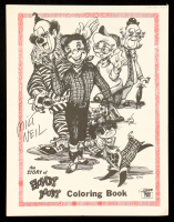 Milt Neil Signed "The Story of Howdy Doody" Coloring Book (Beckett) at PristineAuction.com