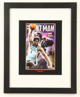 "Anthony Edwards" LE Timberwolves Custom Framed Lithograph Print Display Signed by Anthony Douglas (Douglas) at PristineAuction.com