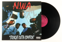 Ice Cube Signed "Straight Outta Compton" Vinyl Record Album (Beckett) at PristineAuction.com