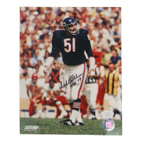 Dick Butkus Signed Bears 8x10 Photo Inscribed "HOF 79" (JSA) at PristineAuction.com