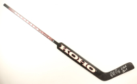 Patrick Roy Signed Koho Goalie Stick Inscribed "4x Cup Champ" (Mounted Memories) at PristineAuction.com