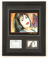 "Selena" LE Custom Framed Lithograph Print Display Signed by Anthony Douglas (Douglas) at PristineAuction.com
