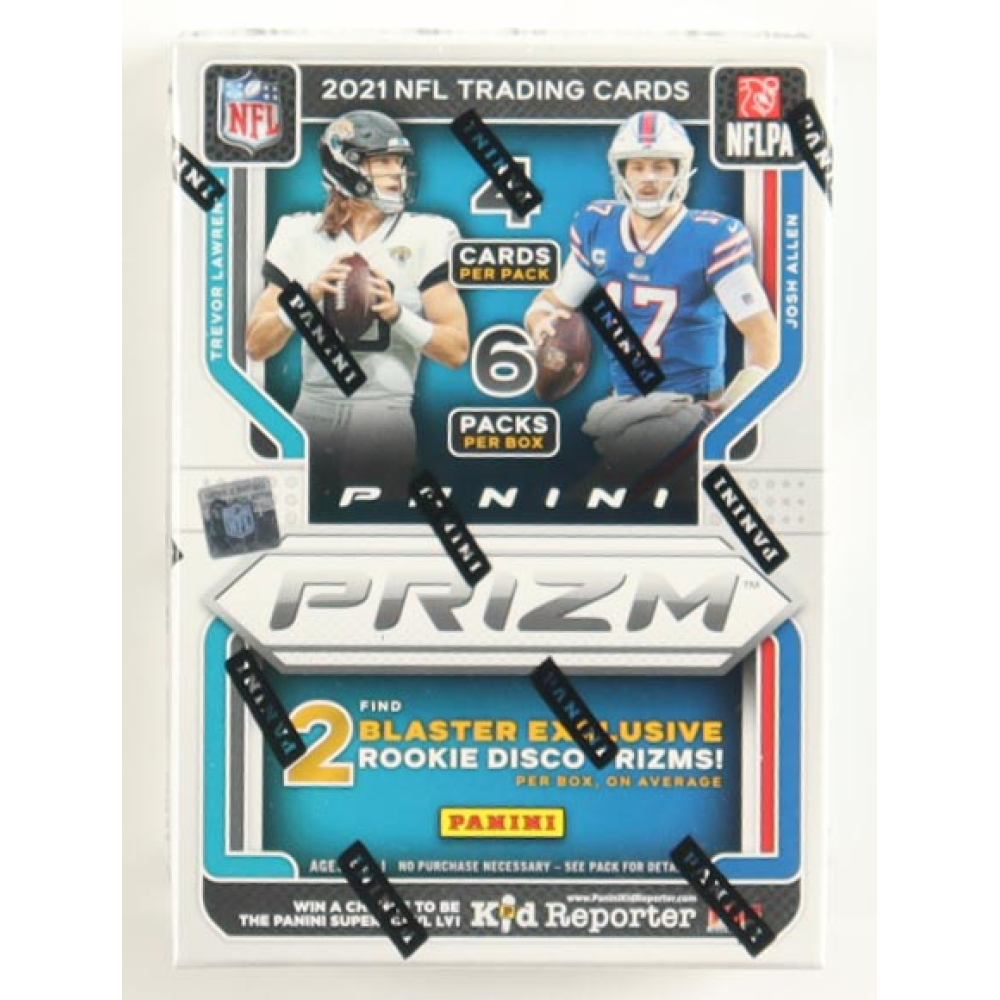 2021 Panini Prizm Football Blaster Box with (6) Packs at PristineAuction.com