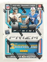 2021 Panini Prizm Football Blaster Box with (6) Packs at PristineAuction.com