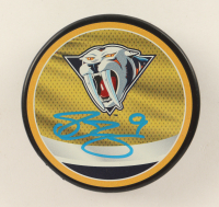 Filip Forsberg Signed Predators Logo Hokey Puck (JSA) at PristineAuction.com
