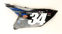 Dax Bennick Signed Race Used #34 Bike Side Number Plate | Star Racing Exclusive Auction (PA COA) at PristineAuction.com