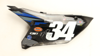 Dax Bennick Signed Race Used #34 Bike Side Number Plate | Star Racing Exclusive Auction (PA COA) at PristineAuction.com