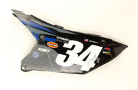 Dax Bennick Signed Race Used #34 Bike Side Number Plate | Star Racing Exclusive Auction (PA COA) at PristineAuction.com