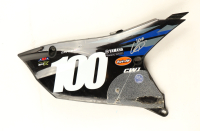 Cole Davies Signed Race Used #100 Bike Side Number Plate | Star Racing Exclusive Auction (PA COA) at PristineAuction.com