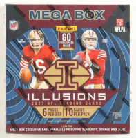 2023 Panini Illusions Football Mega Box with (6) Packs at PristineAuction.com