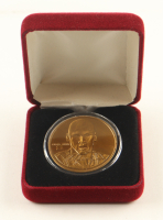 Michael Jordan LE 1995 Upper Deck Highland Mint Bronze Medallion With Original Case at PristineAuction.com