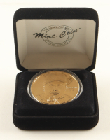 Mark McGwire & Sammy Sosa LE Highland Mint 24k Gold Overlay Coin at PristineAuction.com