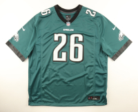 Saquon Barkley Signed Eagles Nike Authentic Jersey (Beckett) at PristineAuction.com
