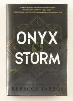 Rebecca Yarros Signed "Onyx Storm" Hardcover Book (JSA) at PristineAuction.com