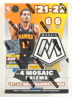 2021/22 Panini Mosaic Basketball Blaster Box with (6) Packs at PristineAuction.com
