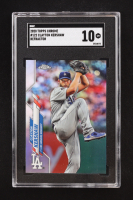 Clayton Kershaw 2020 Topps Chrome #122 (SGC 10) at PristineAuction.com