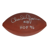 Charlie Joiner Signed NFL Football Inscribed "HOF '96" (Beckett) at PristineAuction.com