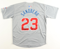 Ryne Sandberg Signed Cubs Nike Authentic Jersey Inscribed "HOF 05" (JSA) at PristineAuction.com