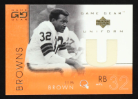Jim Brown 2001 UD Game Gear Uniforms #JBU at PristineAuction.com