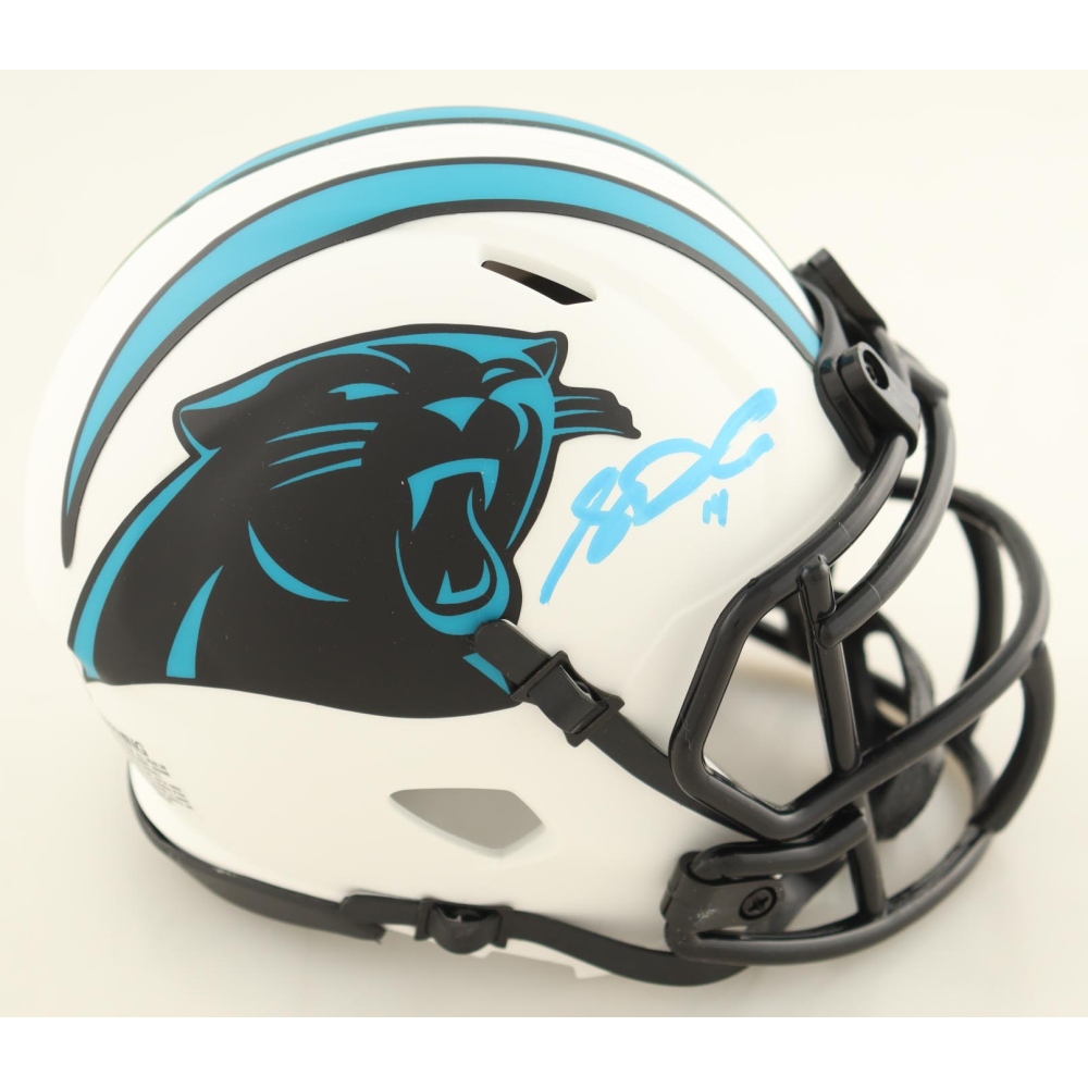 Sam Darnold Signed Panthers Lunar Eclipse Alternate Speed Mini Helmet (Beckett) at PristineAuction.com