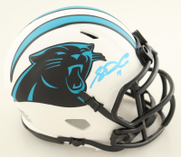 Sam Darnold Signed Panthers Lunar Eclipse Alternate Speed Mini Helmet (Beckett) at PristineAuction.com
