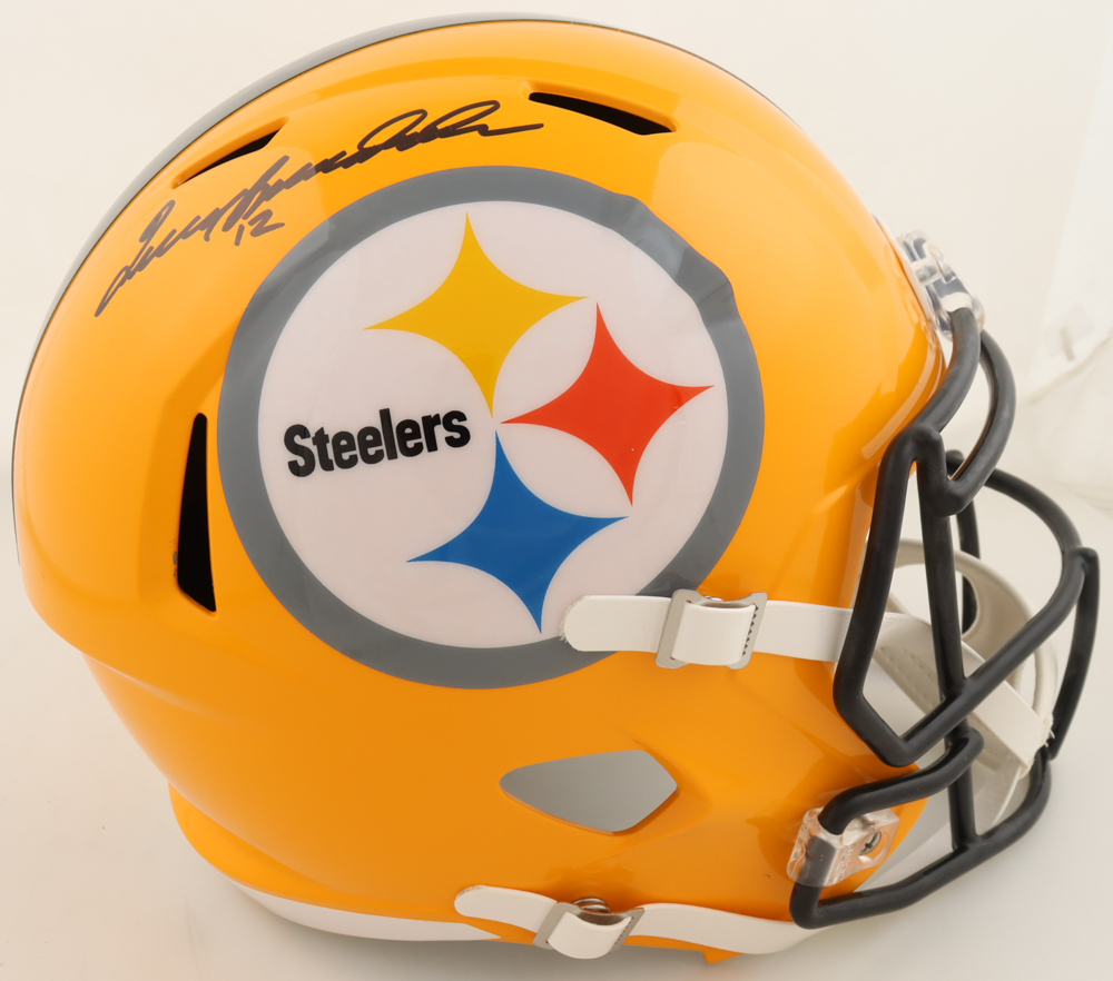 Terry Bradshaw Signed Steelers Full-Size Speed Helmet (Beckett) at PristineAuction.com Terry Bradshaw Signed Steelers Full-Size Speed Helmet (Beckett) at PristineAuction.com