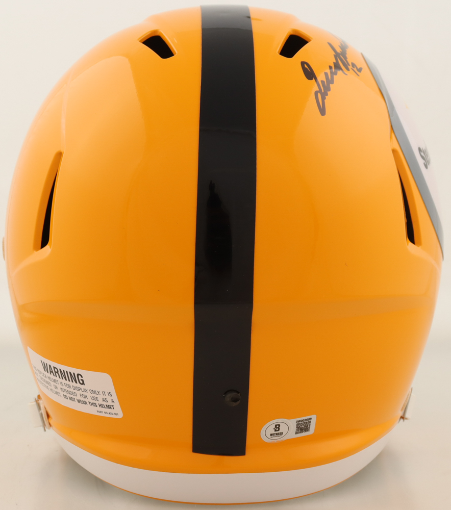 Terry Bradshaw Signed Steelers Full-Size Speed Helmet (Beckett) at PristineAuction.com Terry Bradshaw Signed Steelers Full-Size Speed Helmet (Beckett) at PristineAuction.com