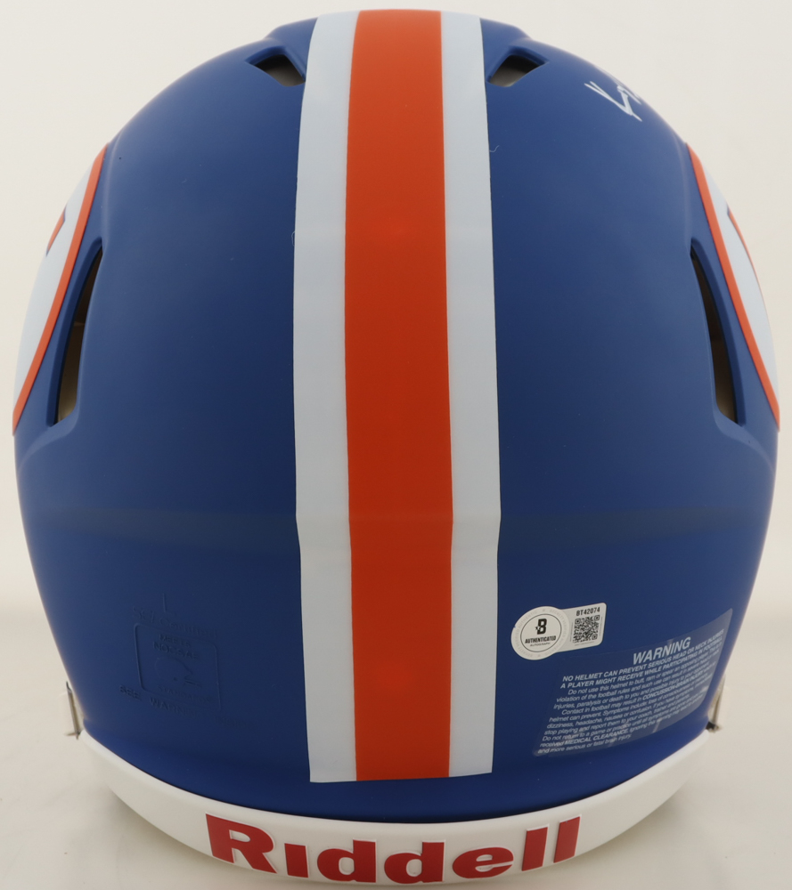 Kyle Pitts Signed Florida Gators Full-Size Authentic On-Field Speed Helmet (Beckett) at PristineAuction.com Kyle Pitts Signed Florida Gators Full-Size Authentic On-Field Speed Helmet (Beckett) at PristineAuction.com