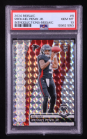 Michael Penix Jr. 2024 Panini Mosaic Introductions Mosaic #6 RC (PSA 10) at PristineAuction.com