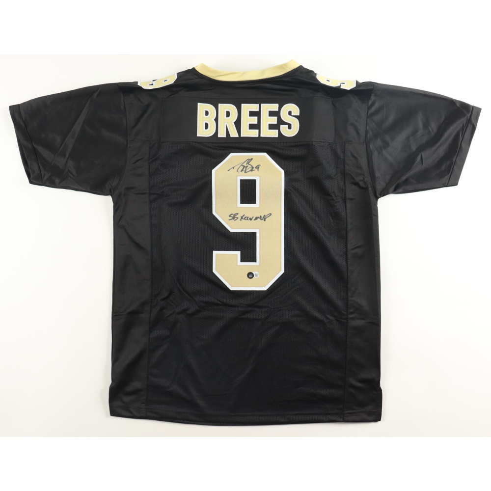 Drew Brees Signed Jersey Inscribed "SB XLIV MVP" (Beckett) at PristineAuction.com
