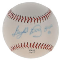 Gaylord Perry Signed OL Baseball Inscribed "HOF 91" (JSA) at PristineAuction.com