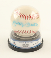 Mickey Mantle Signed OAL Baseball with High Quality Display Case (BGS) at PristineAuction.com