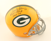 Bart Starr Signed Packers Full-Size Authentic On-Field Helmet Inscribed "HOF '77 & "Super Bowl MVP I, II" (Beckett) at PristineAuction.com