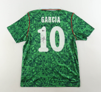 Luis Garcia Signed Mexico Umbro Authentic Jersey (Beckett) at PristineAuction.com