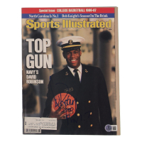 David Robinson Signed 1986 "Sports Illustrated" Magazine (Beckett) at PristineAuction.com