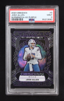 Josh Allen 2023 Panini Obsidian Supernova Electric Etch Purple #6 #36/75 (PSA 9) at PristineAuction.com