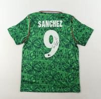 Hugo Sanchez Signed Mexico Umbro Authentic Jersey Inscribed "Sept/2024" (Beckett) at PristineAuction.com