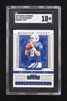 Peyton Manning 2019 Panini Contenders Winning Ticket #3 (SGC 10) at PristineAuction.com