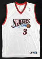 Allen Iverson Signed 76ers Reebok Authentic Jersey (JSA) at PristineAuction.com