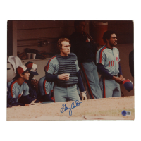Gary Carter Signed Expos 11x14 Photo On Cardboard (Beckett) at PristineAuction.com