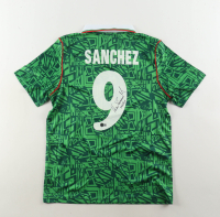 Hugo Sanchez Signed Mexico Umbro Authentic Jersey Inscribed "Sep/2024" (Beckett) at PristineAuction.com