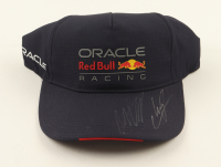 Sergio Perez & Max Verstappen Signed Oracle Red Bull Racing Hat (PSA) at PristineAuction.com